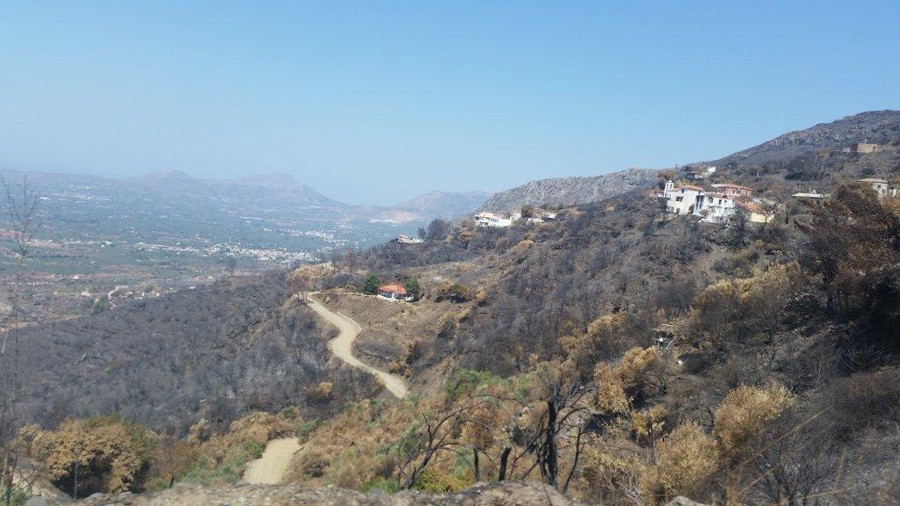 Η συνδρομή του ΠΜΣ στις πυρκαγιές της Νεάπολης